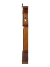 A Georgian Mahogany Tall Case Clock
