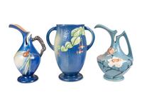 Sixteen Pieces of Roseville Pottery