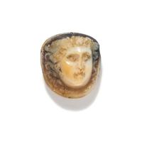 A Roman Onyx Cameo with Medusa