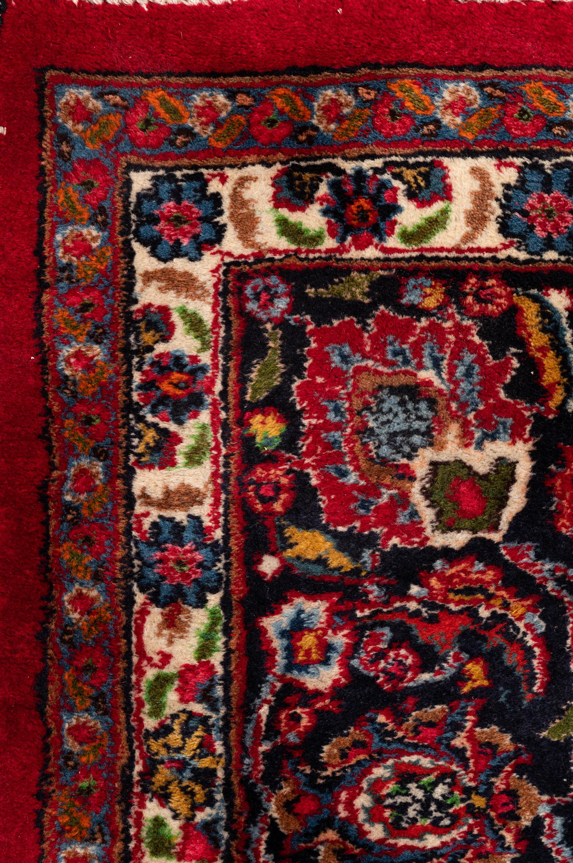 A Kashan Wool Rug
