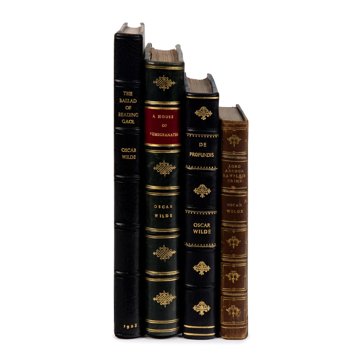 Wilde, Oscar (1854-1900). A group of 4 titles, comprising: