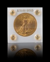 A United States 1927 Saint Gaudens $20 Gold Coin