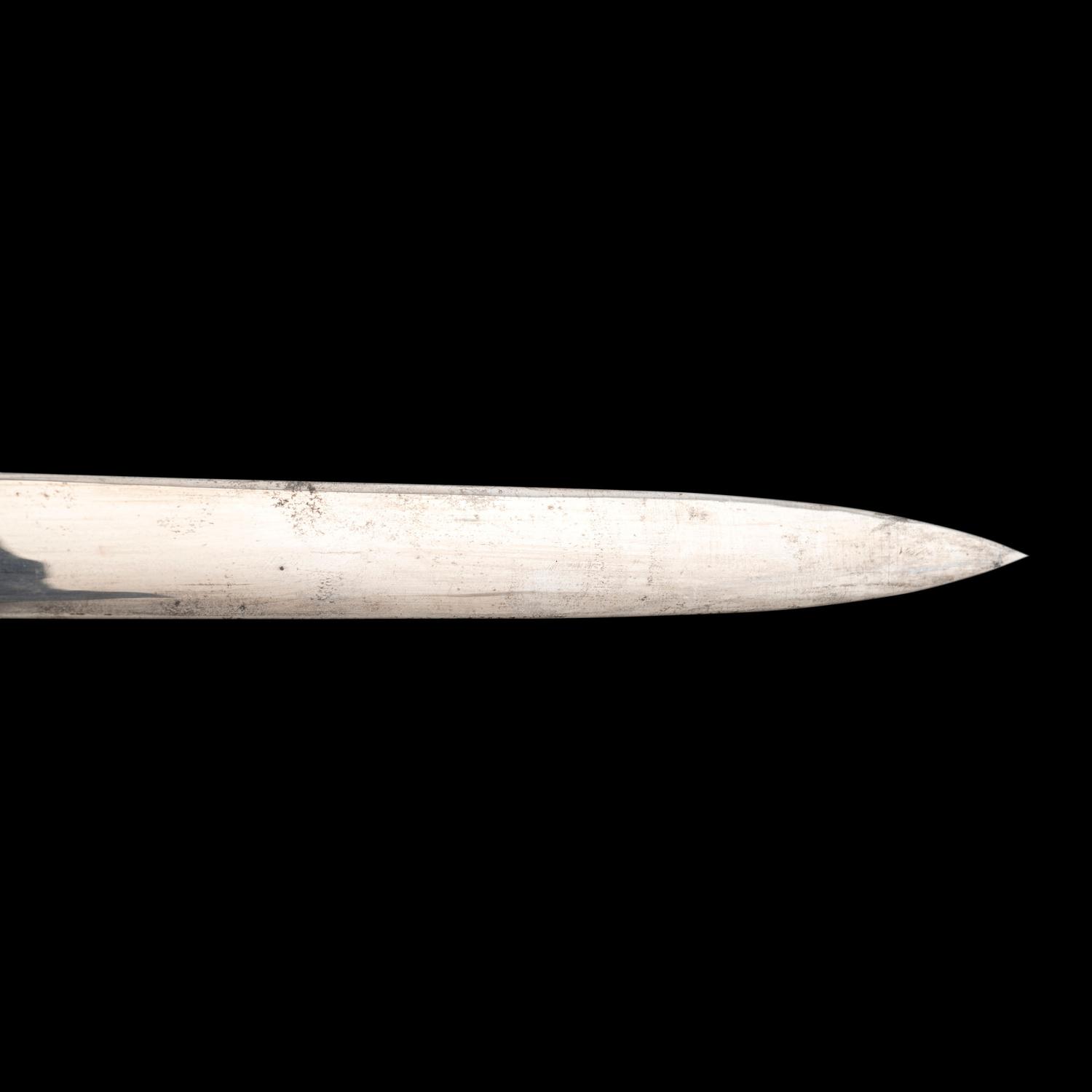 Cased Clauberg Model 1850 Foot Officers Sword Presented to Lt. Asaph Dodge of the 116th NY with Belt and Sash