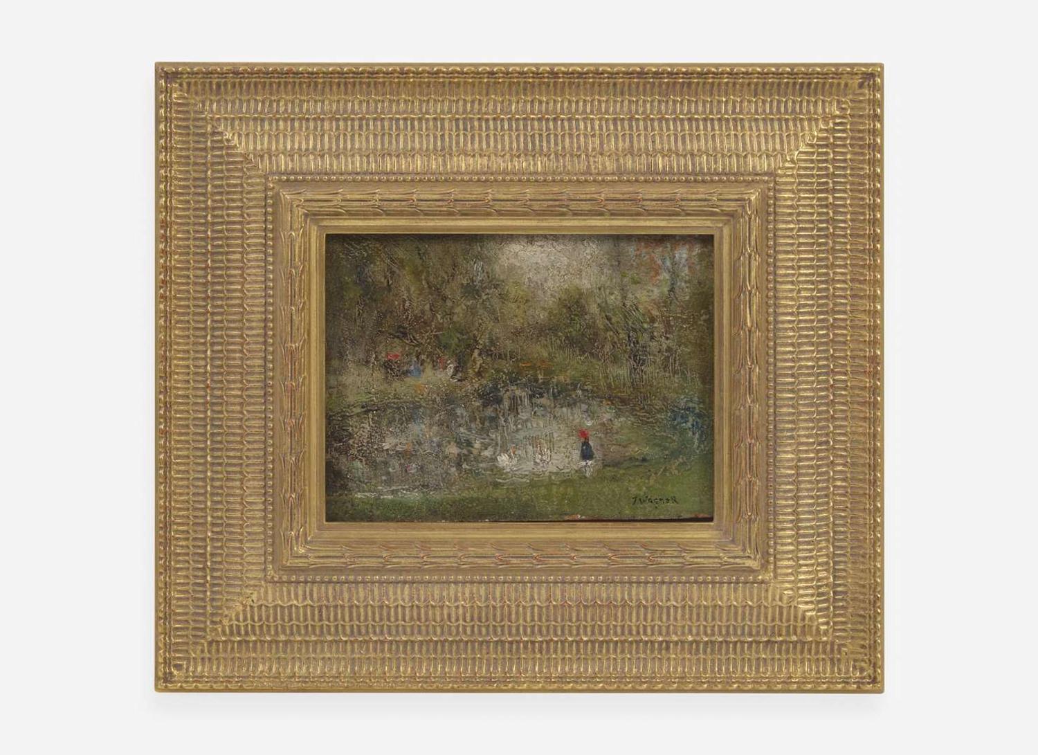 Frederick R. Wagner (American, 1864–1940) - Park Scene