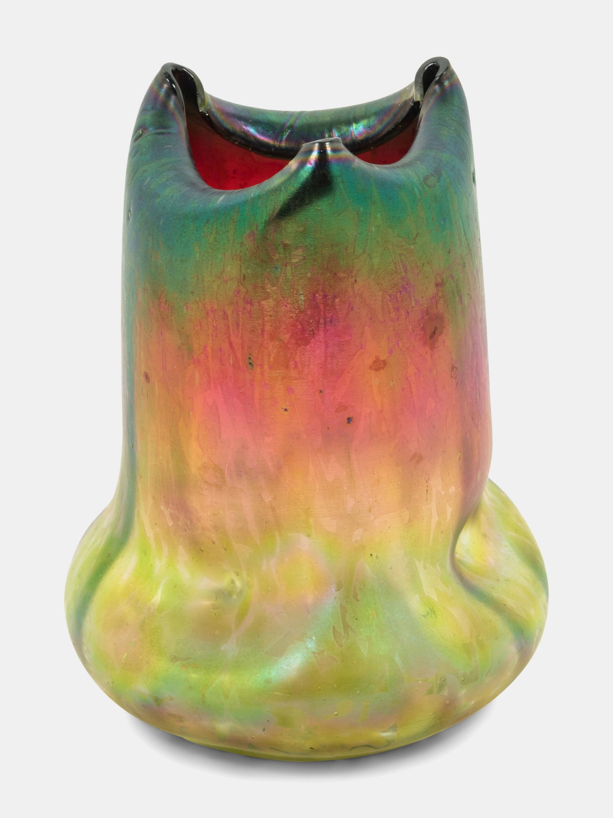 Vase in the Style of Loetz