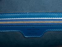 LOUIS VUITTON, BLUE EPI LUSSAC BAG