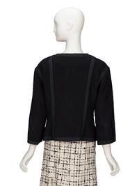 Chanel, Black Tweed Cardigan Jacket