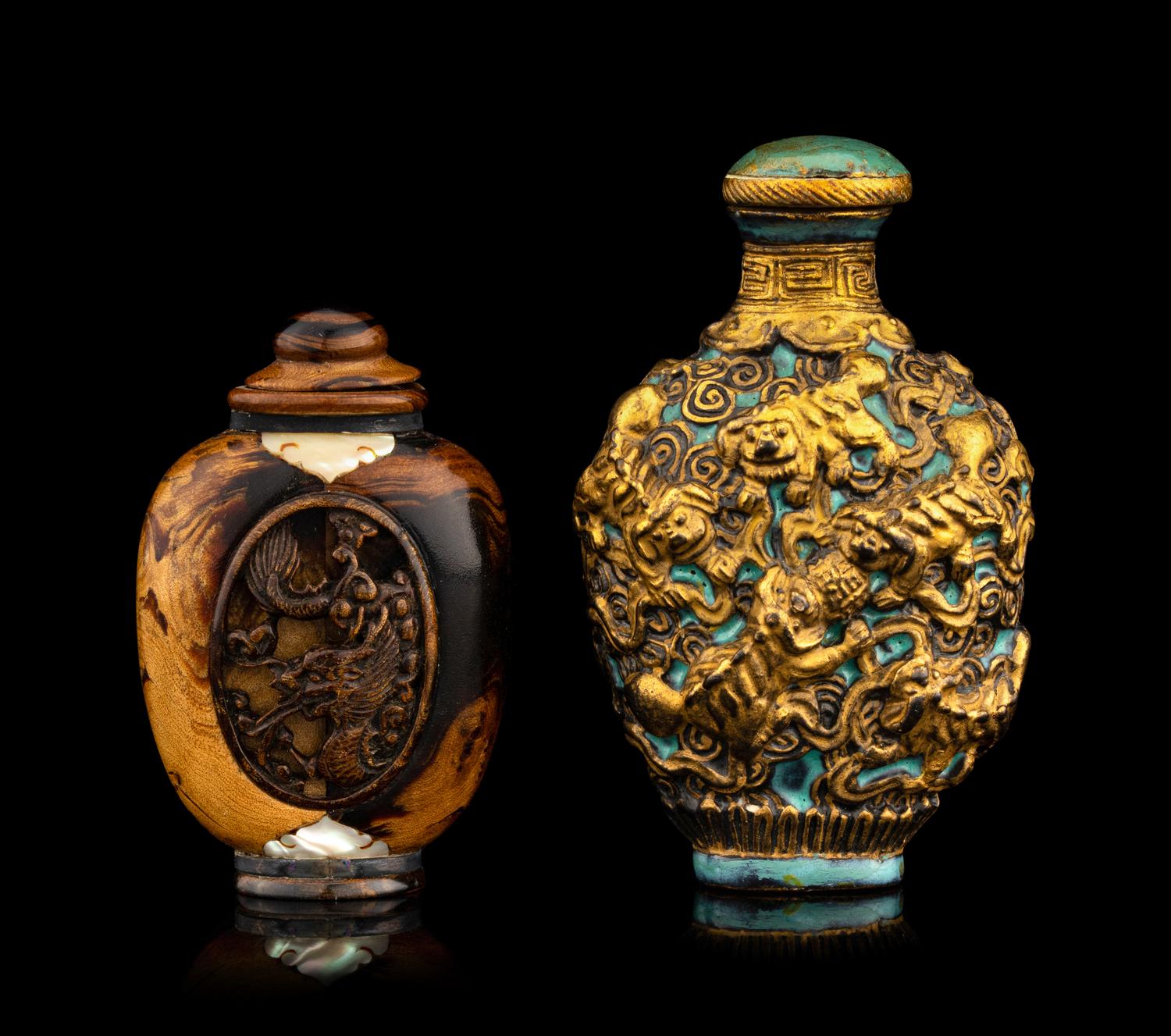Two Chinese Snuff Bottles