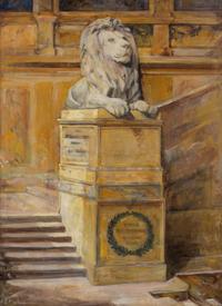 Grand Staircase at the Boston Library
