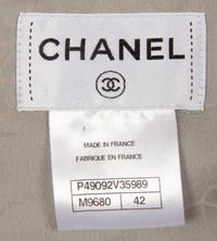 Chanel Silver Tweed Dress, 2010s