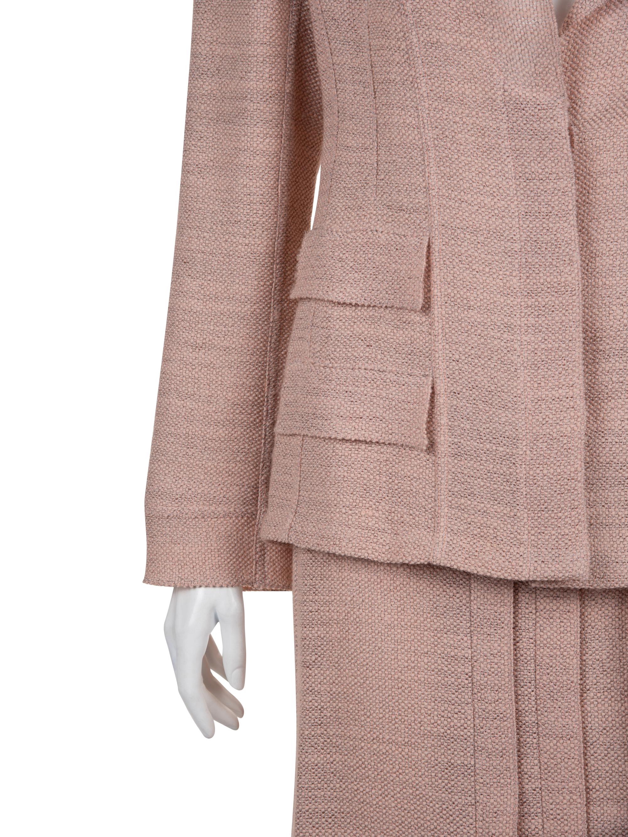 Chanel Two-Piece Tweed Skirt Suit, Cruise 1999