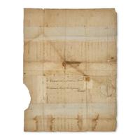 [Presidential] [Morocco] Washington, George, and Thomas Jefferson. Manuscript Letter, signed