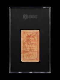 A 1910 T206 Sweet Caporal Clark Griffith Batting Baseball Card (SGC 1)