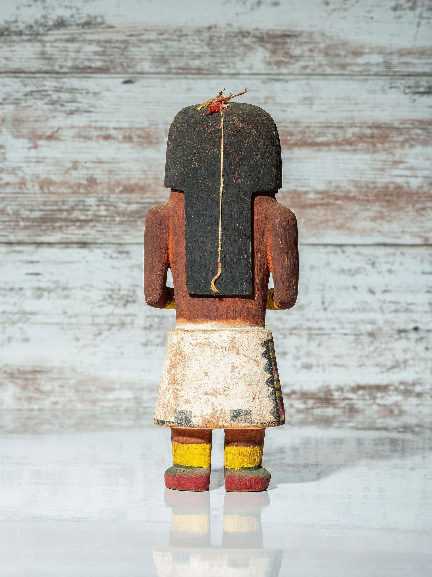 Hopi Long Hair Katsina, Angak'china
