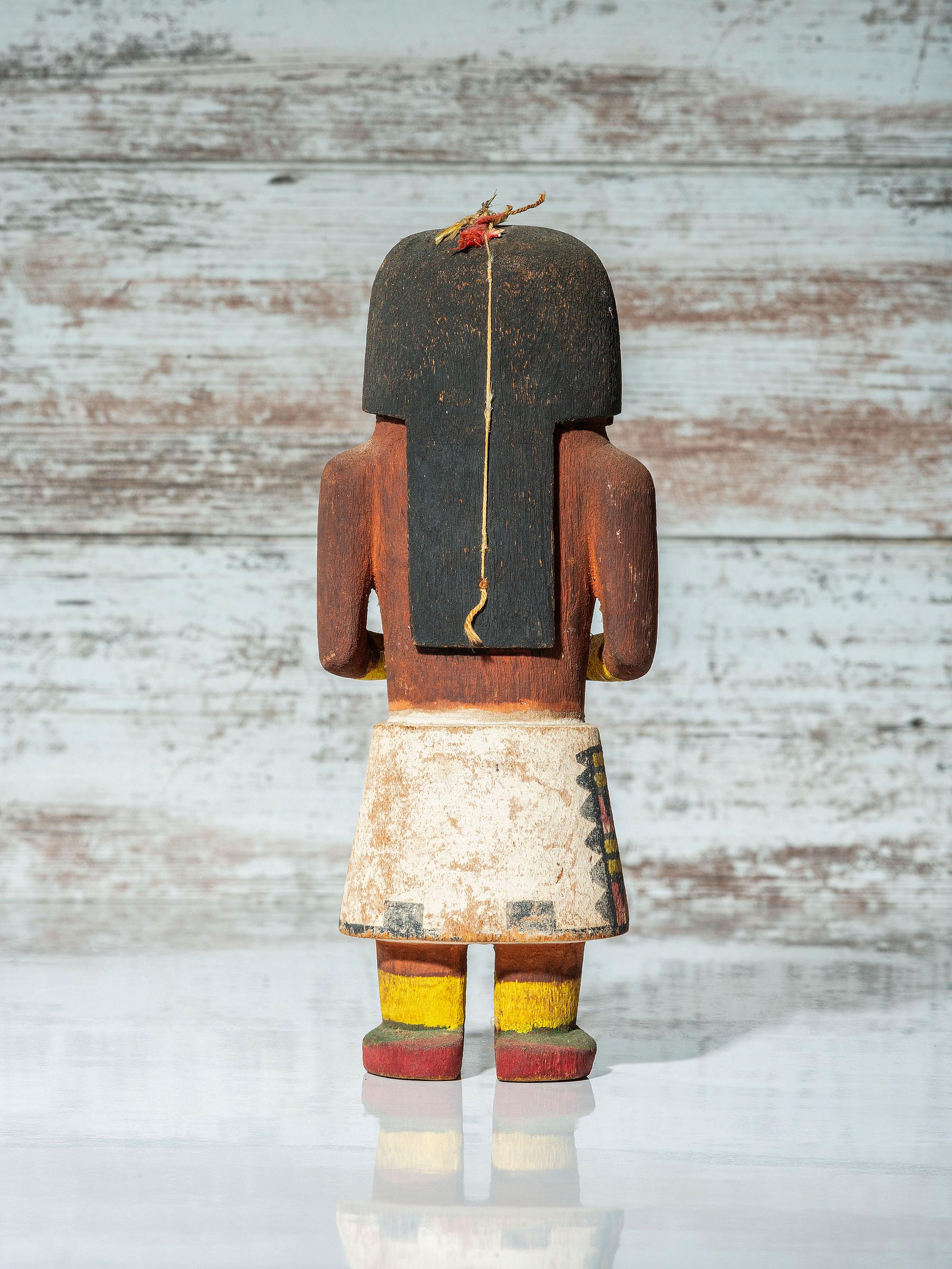 Hopi Long Hair Katsina, Angak'china