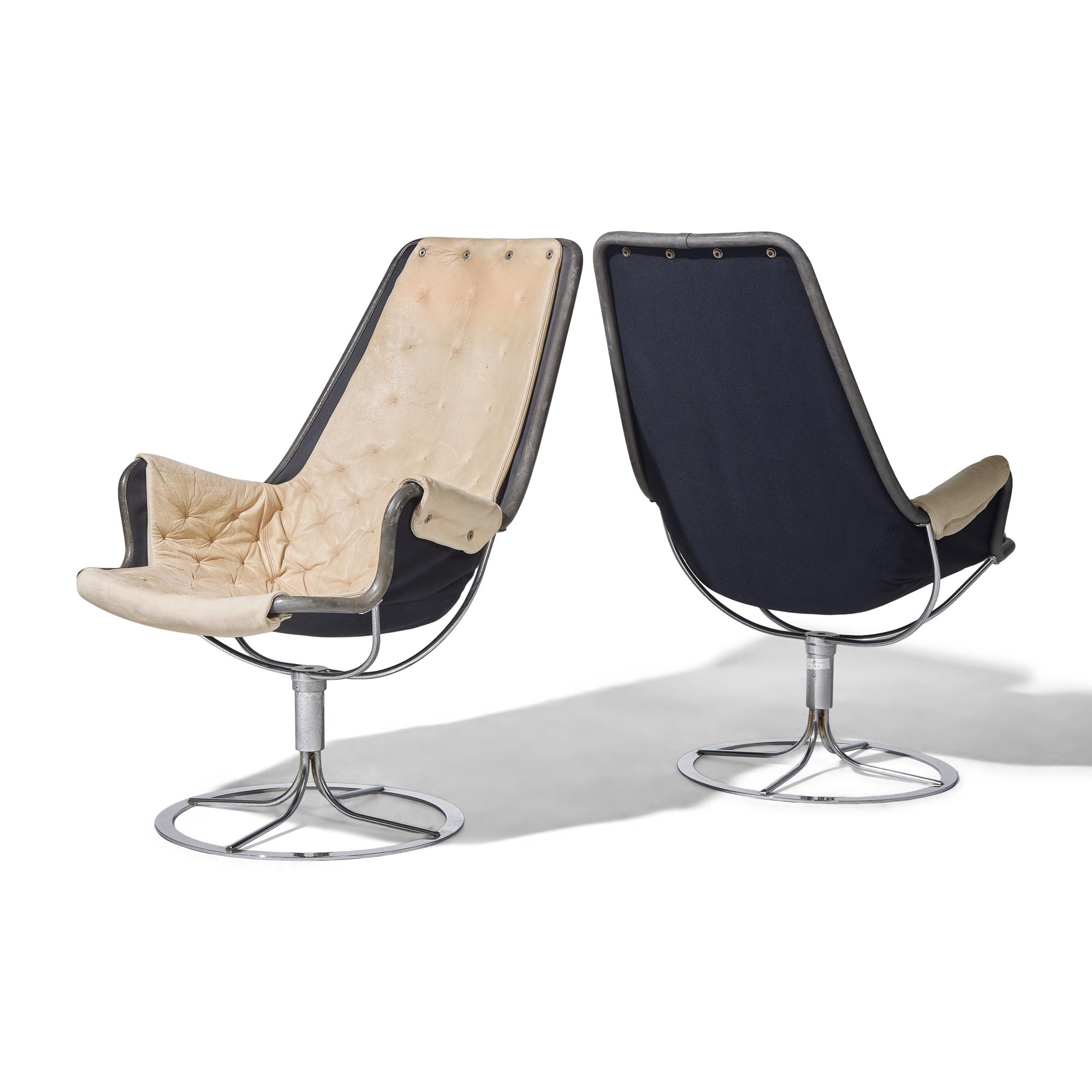 Pair of Jetsons Chairs for Dux, designed 1969