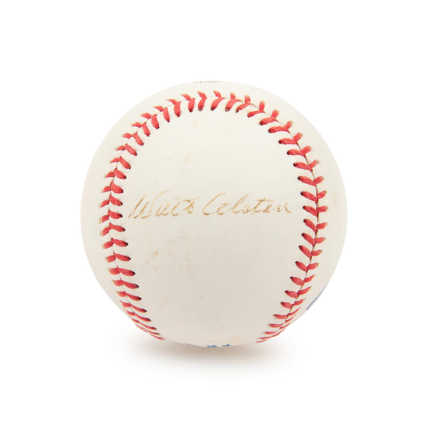 A Walter Alston Single Signed Autograph Baseball (JSA Letter)