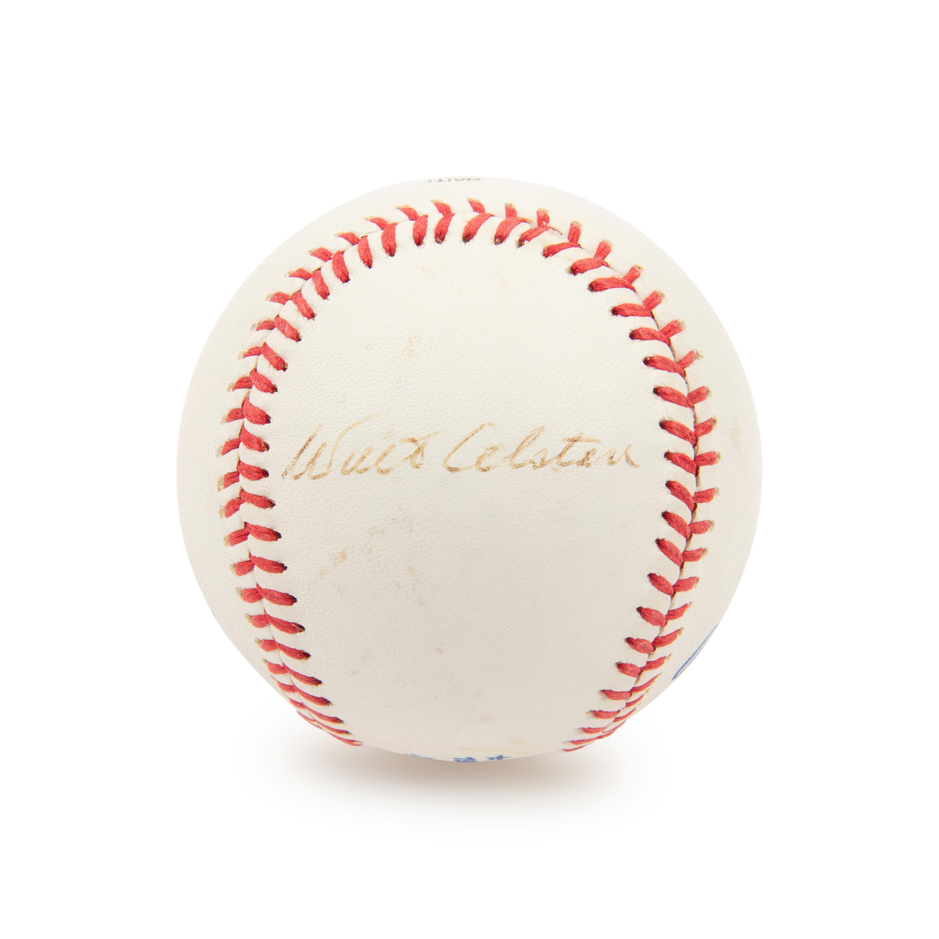A Walter Alston Single Signed Autograph Baseball (JSA Letter)