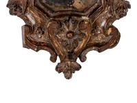 A Venetian Carved and Painted Mirror