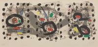 Joan Miró (Spanish, 1893-1983), Solar Bird, Lunar Bird, Sparks