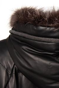 Two Pieces of Fur Trimmed Outerwear: One Brunello Cucinelli, One Eskandar