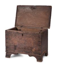 A Federal Painted Pine Blanket Chest