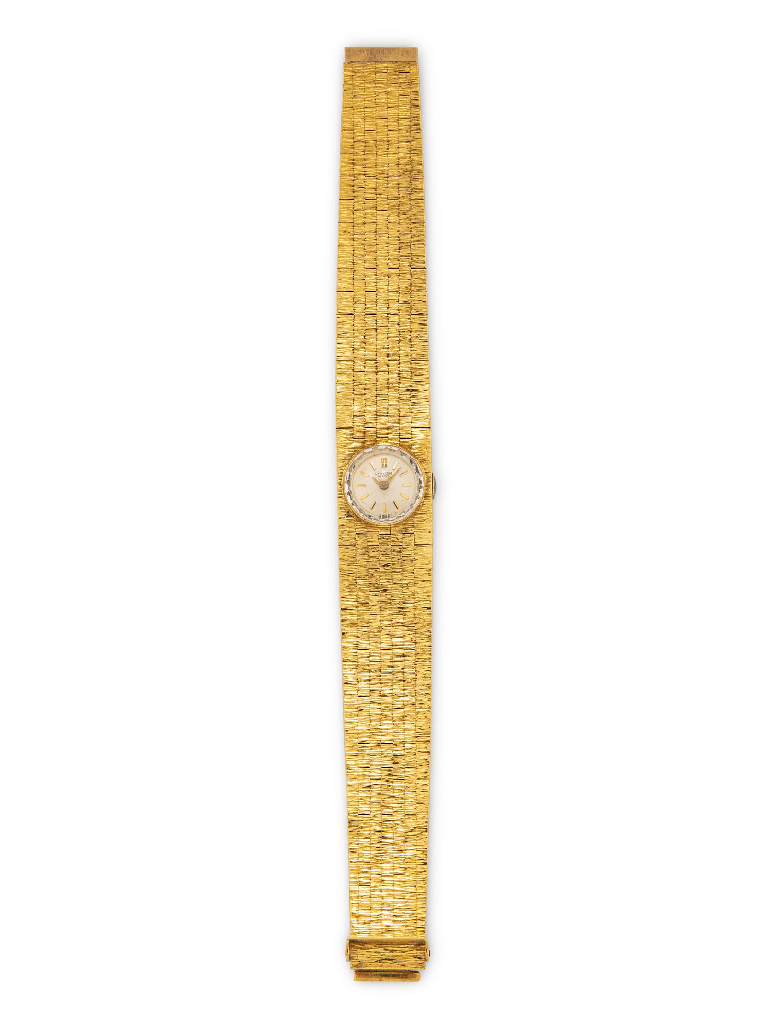 UNIVERSAL GENÈVE, 18K YELLOW GOLD WATCH