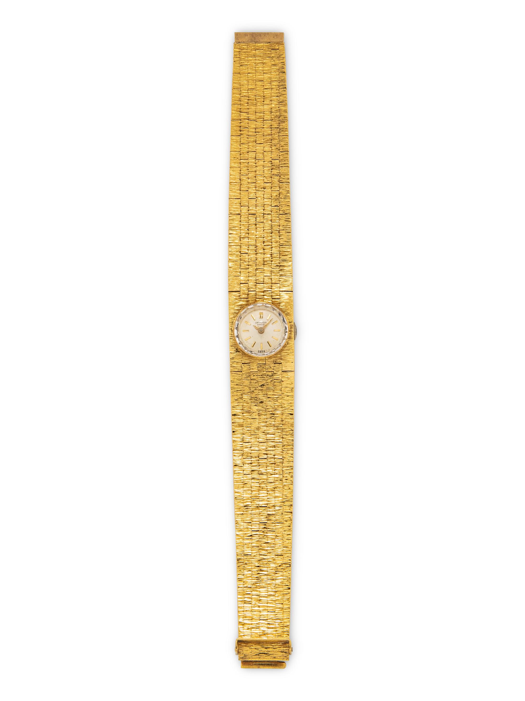 UNIVERSAL GENÈVE, 18K YELLOW GOLD WATCH