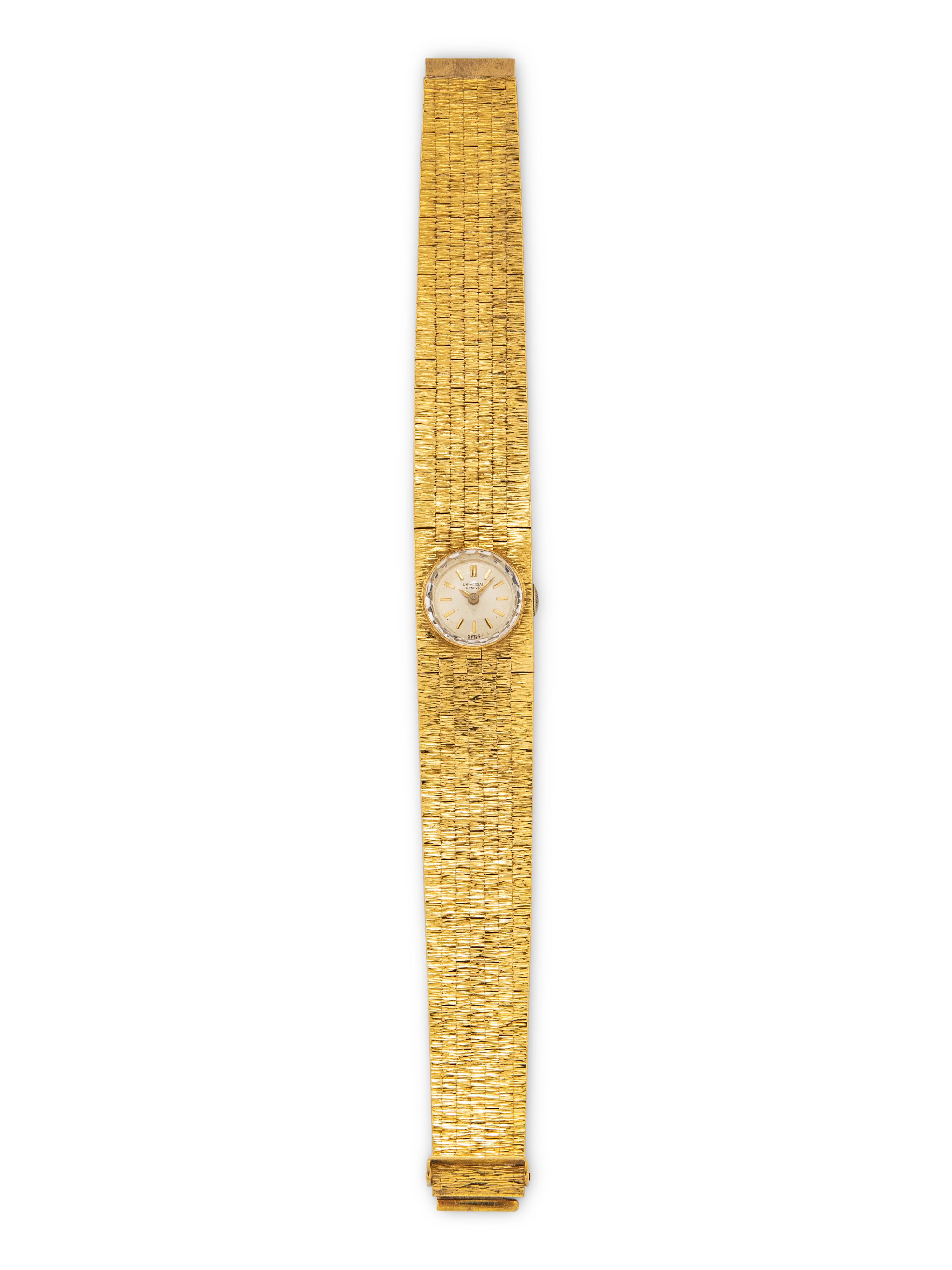 UNIVERSAL GENÈVE, 18K YELLOW GOLD WATCH