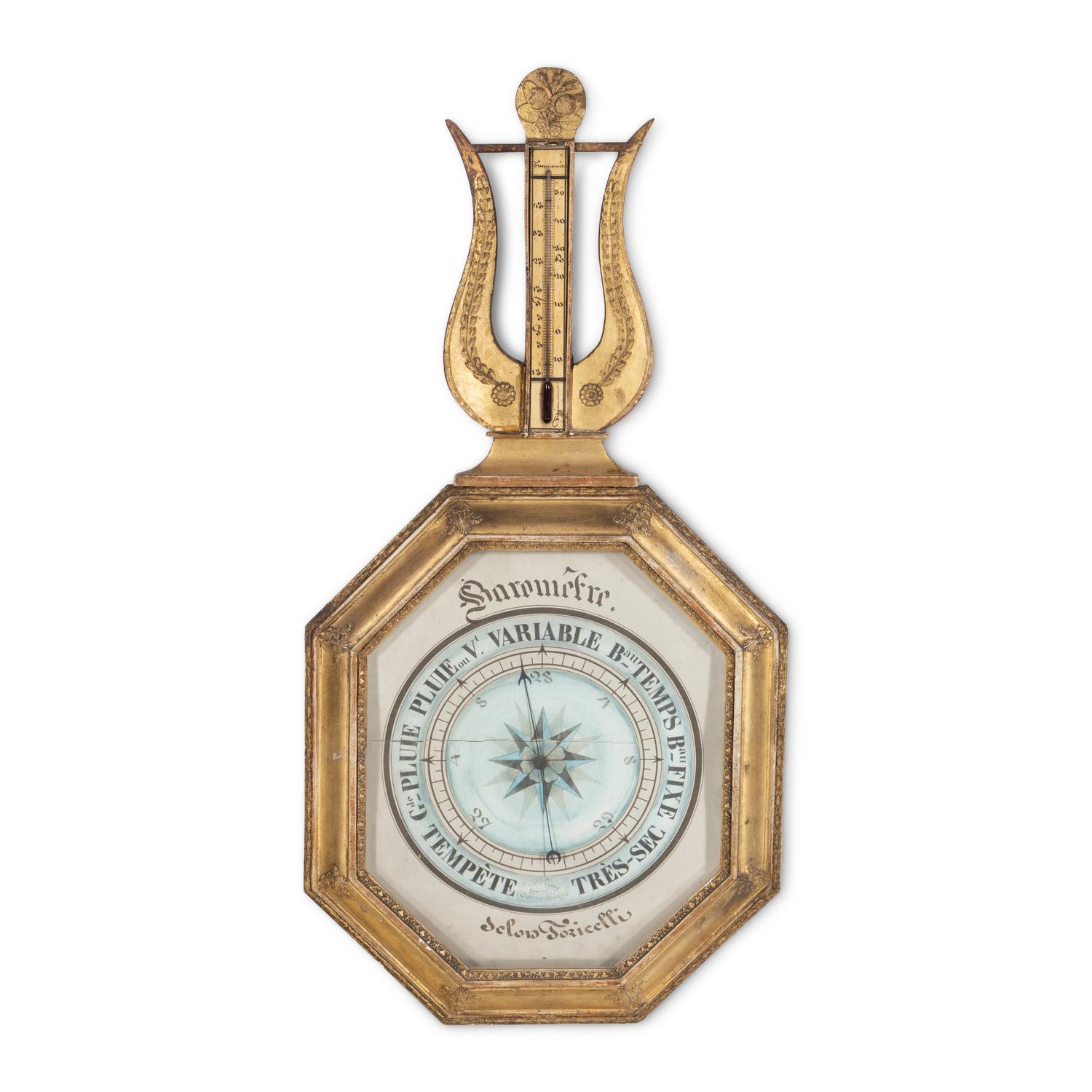 A French Giltwood Barometer