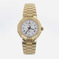 18K Yellow Gold Baume & Mercier Riviera Watch Model No. 83212.9