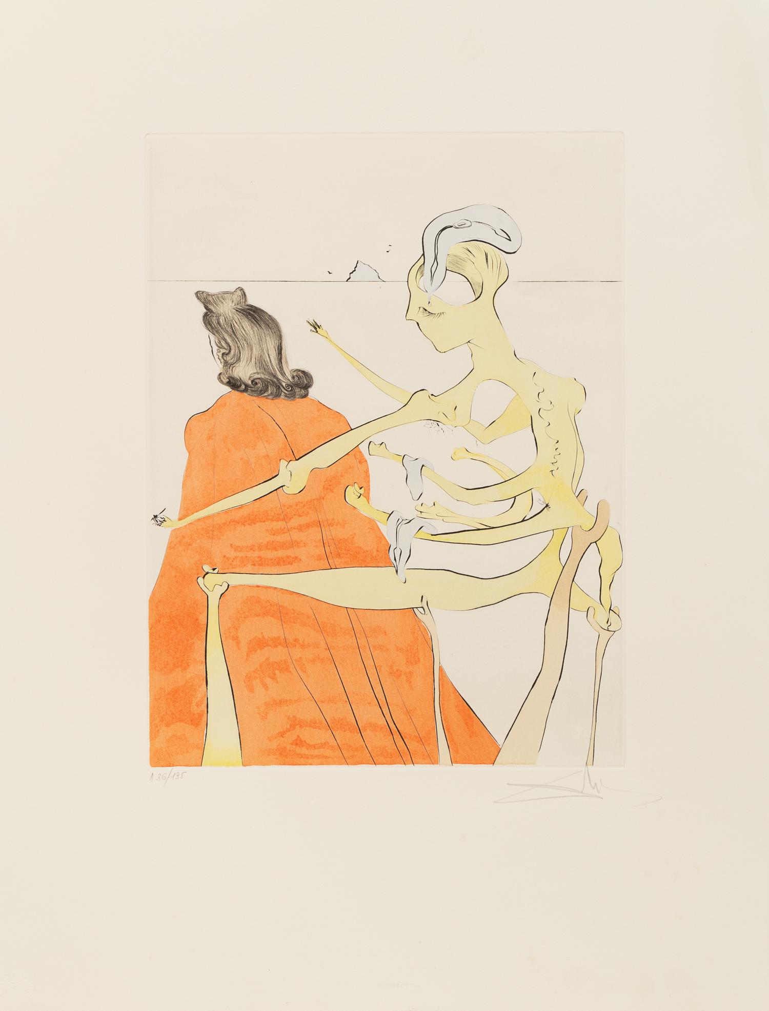 Salvador Dalí, (Spanish, 1904-1989), After 50 Years of Surrealism, 1974 (incomplete portfolio of ten works)
