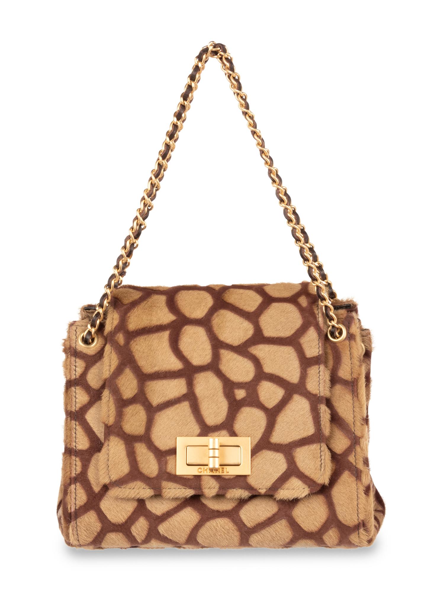 Chanel Giraffe Textured Purse, 2000-02