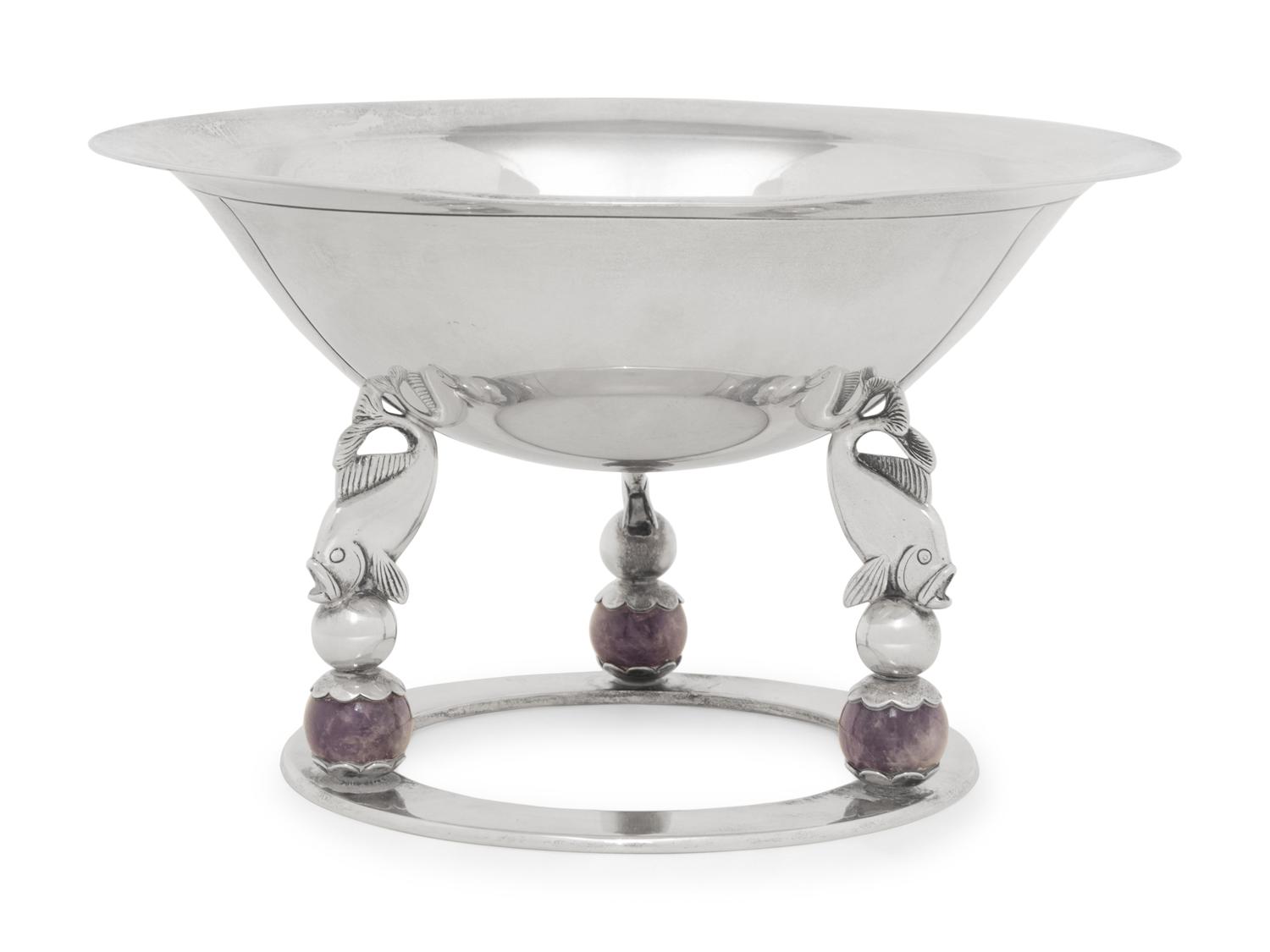 An American Silver Compote