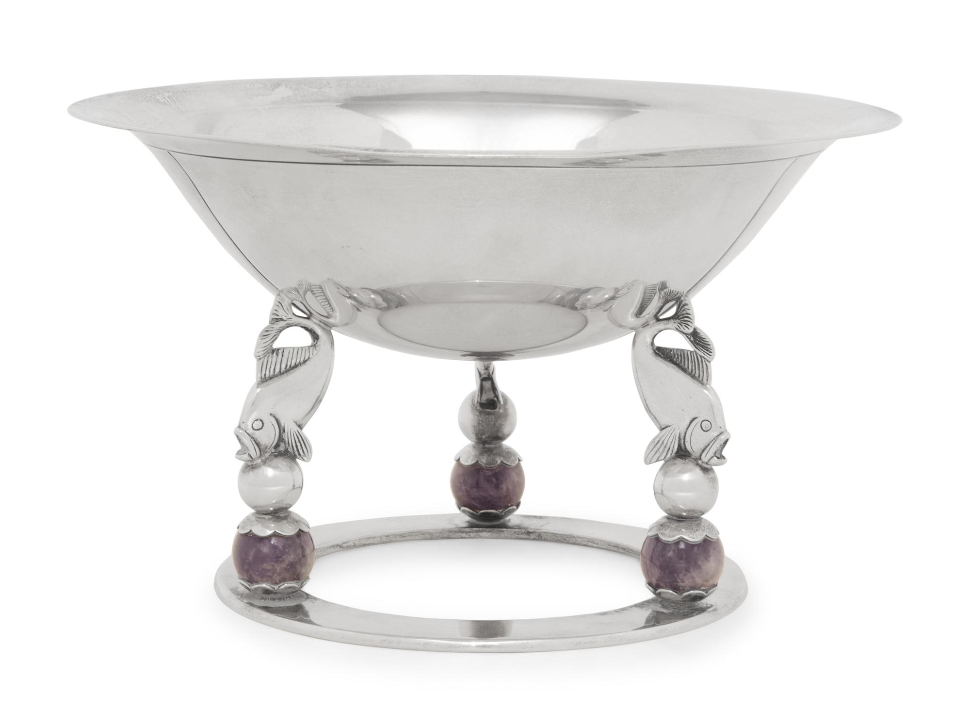 An American Silver Compote