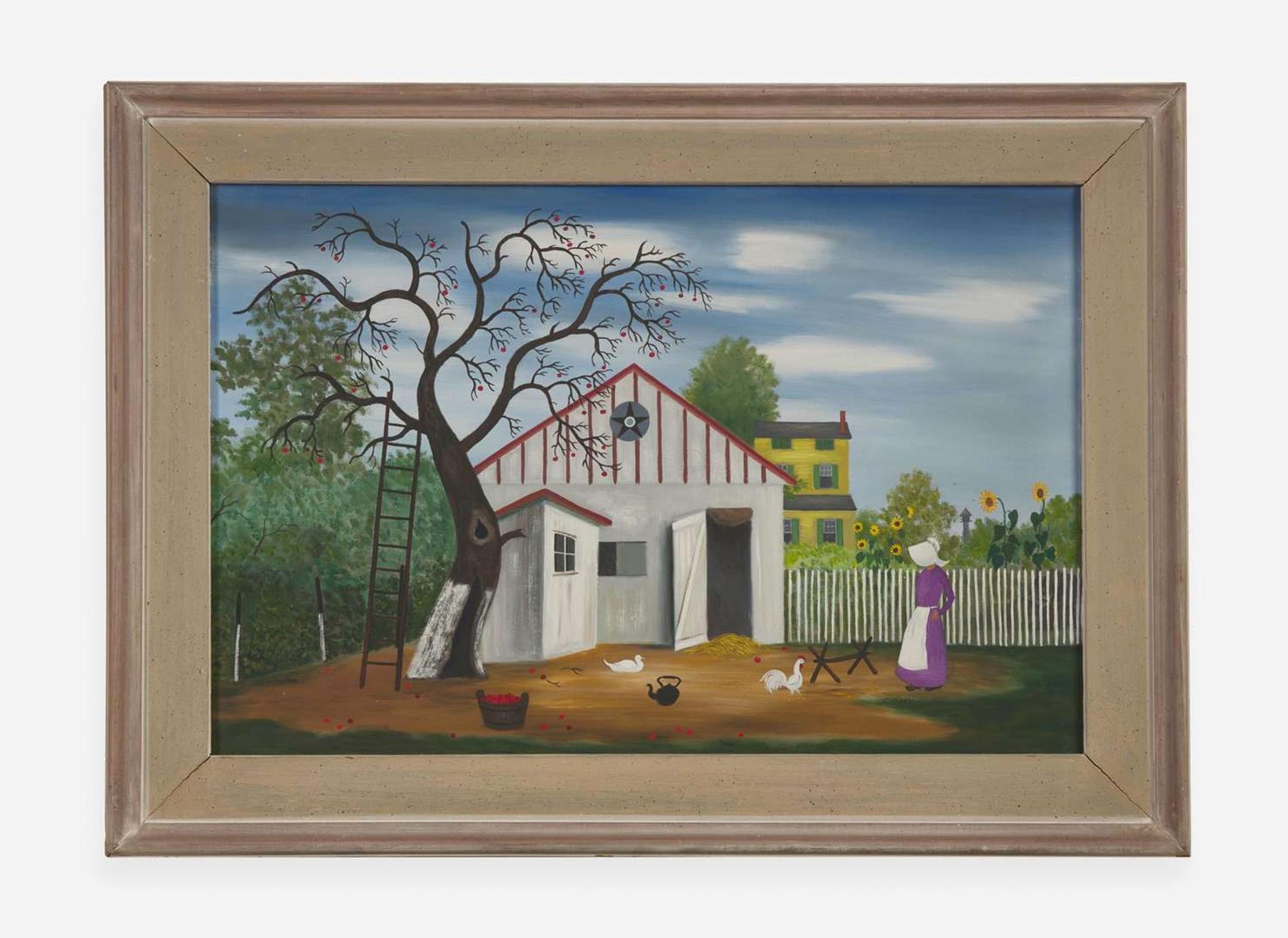 David Y. Ellinger (1913-2003), Apple Picking Time