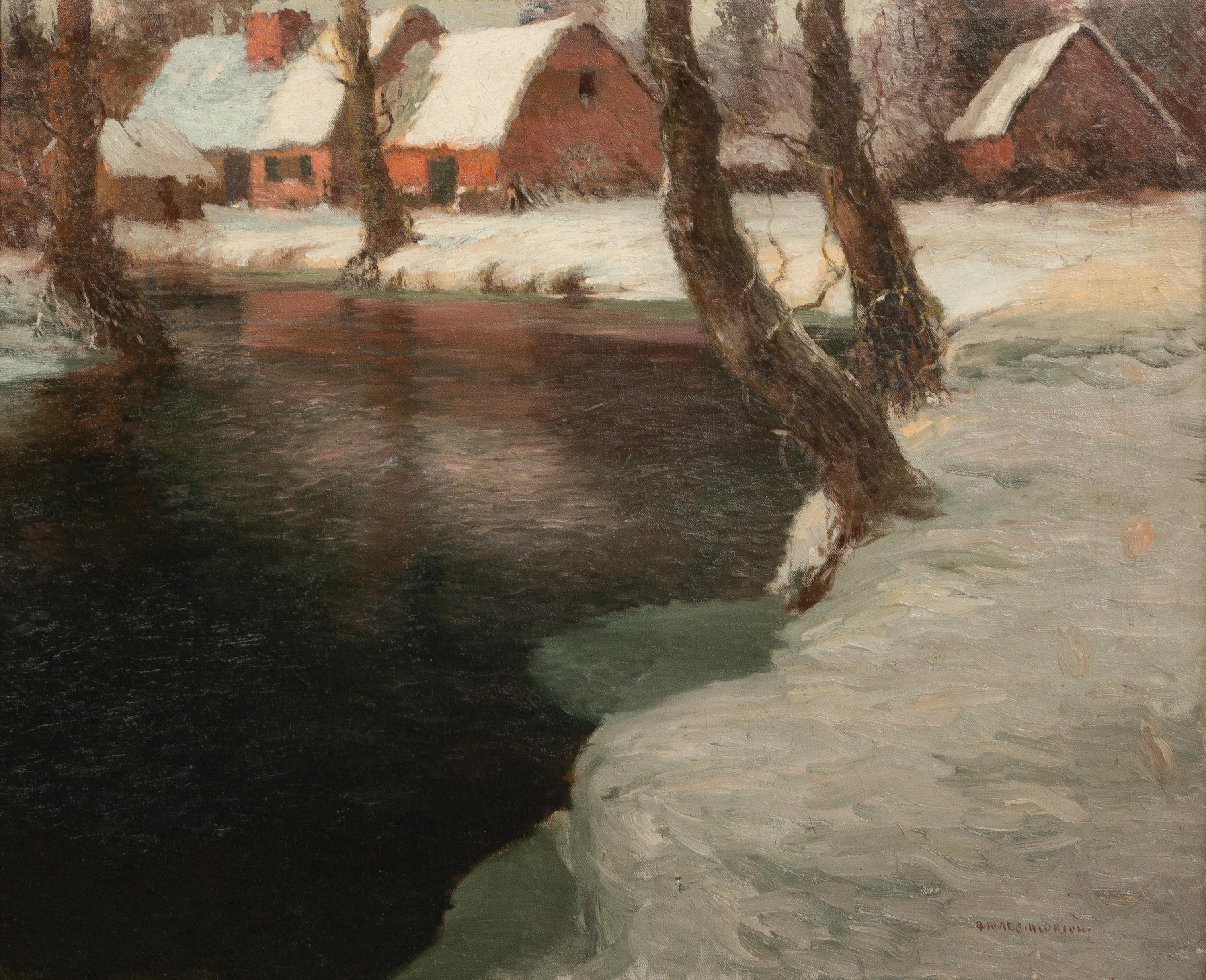 George Ames Aldrich (American, 1872–1941) — Winter Landscape