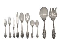 An American Silver Flatware Service