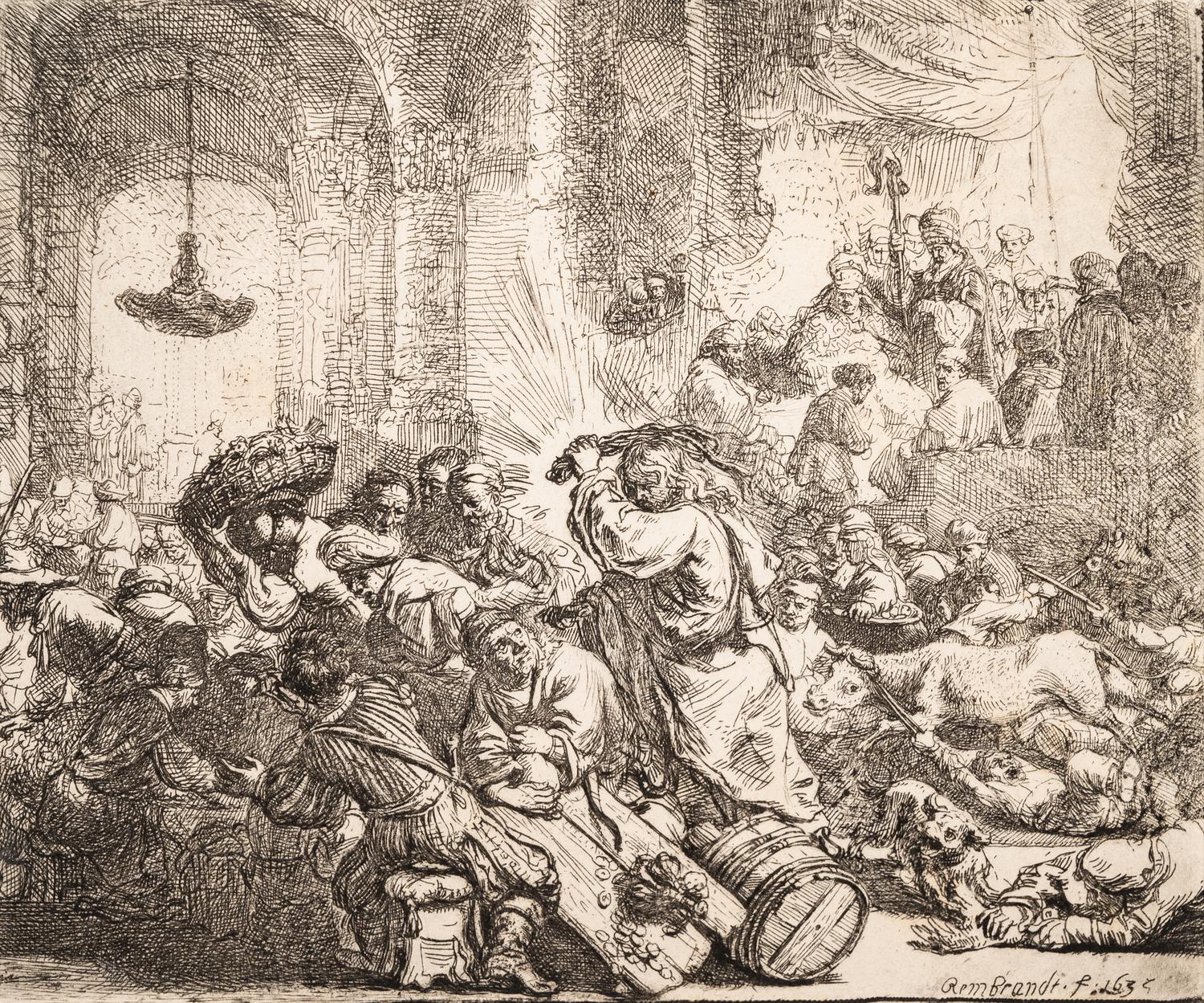 Christ Driving the Money Changers from the Temple