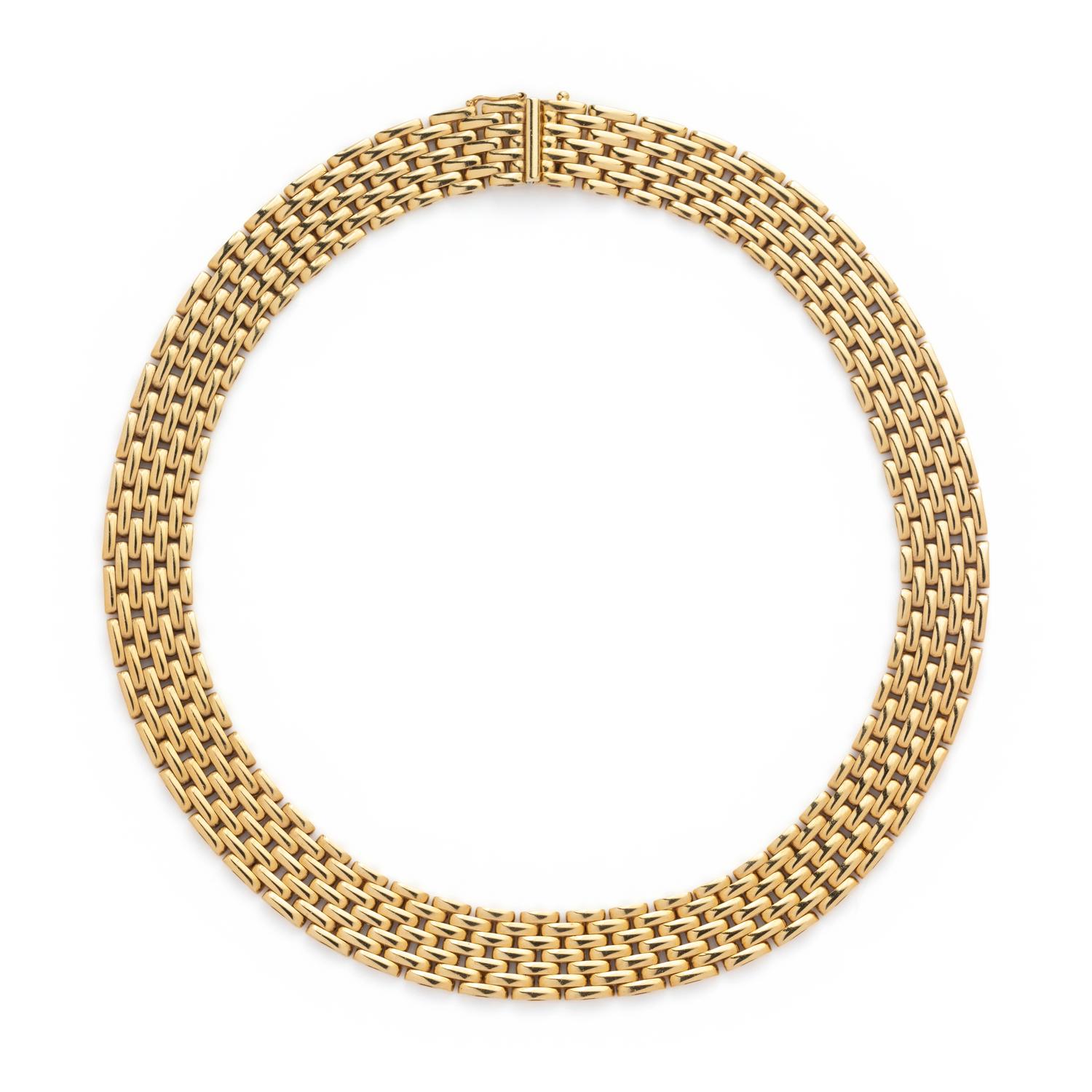 FOPE, YELLOW GOLD NECKLACE