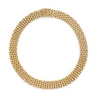 FOPE, YELLOW GOLD NECKLACE
