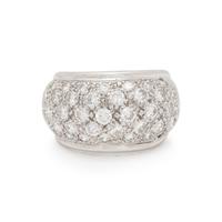 DIAMOND BOMBÉ RING