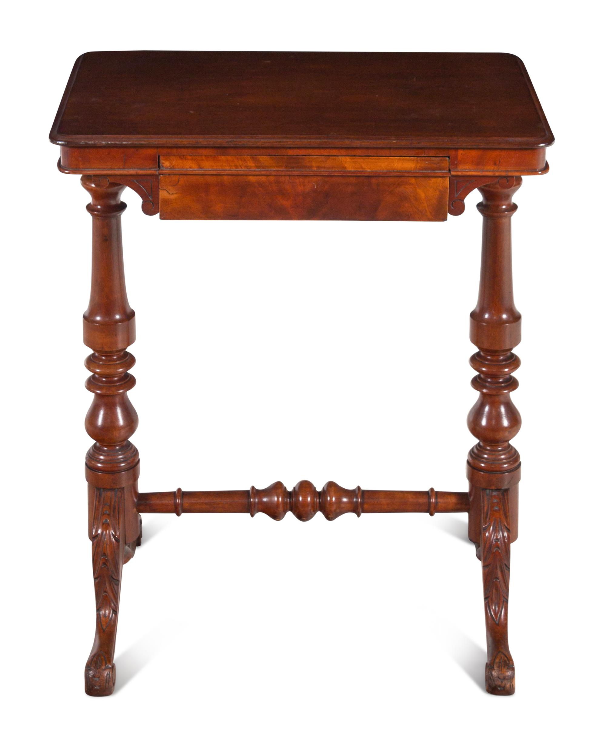 A French Mahogany End Table