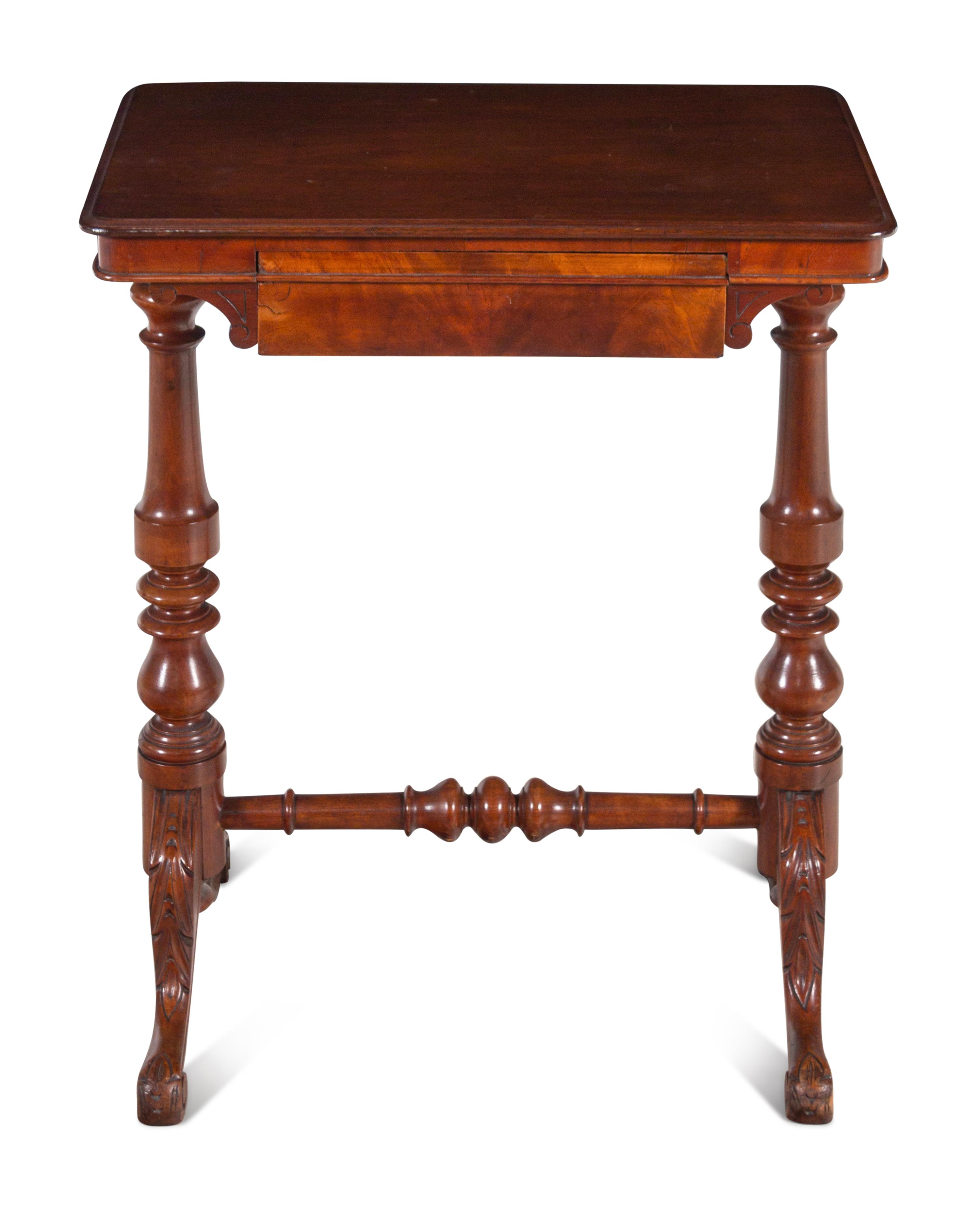 A French Mahogany End Table
