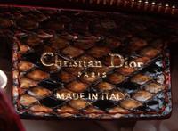 Christian Dior Red Python Le Trente Bag, 2009