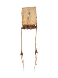 Sioux Beaded Hide Strike-a-Light Bag