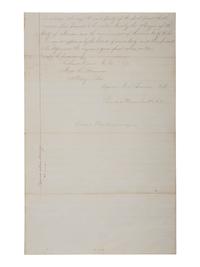 [CIVIL WAR]. Two documents recording the sale of land in Georgia to the Confederate States of America.