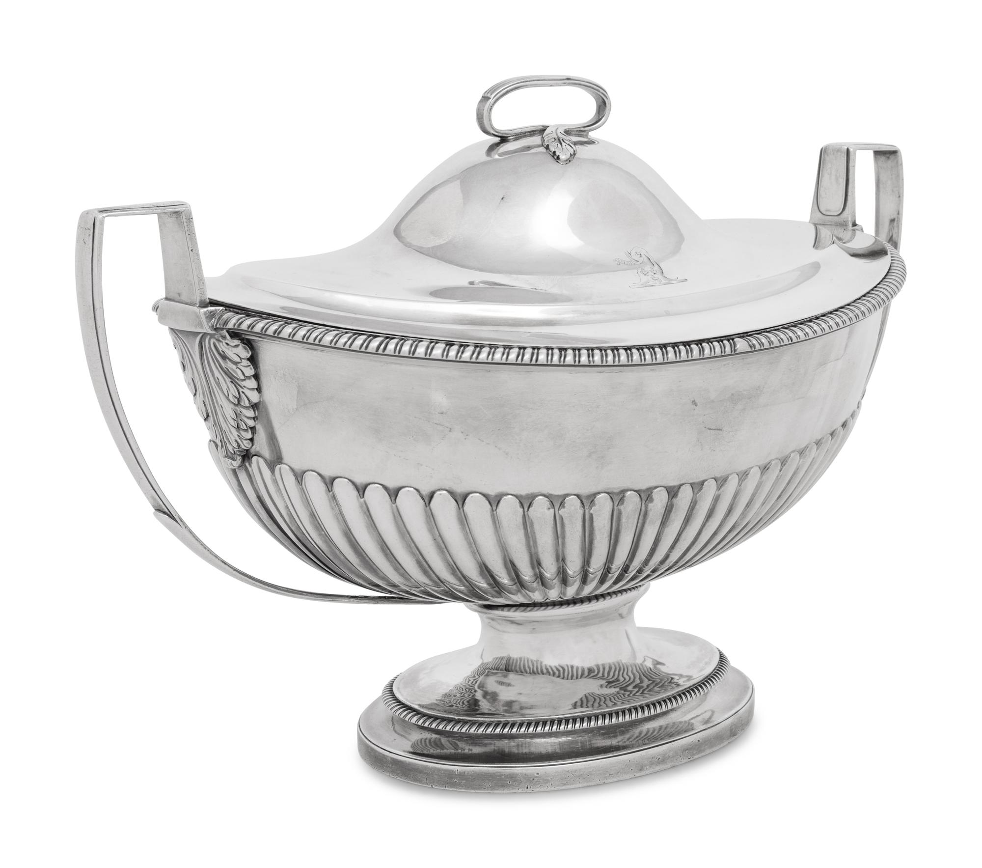A George III Silver Covered Tureen