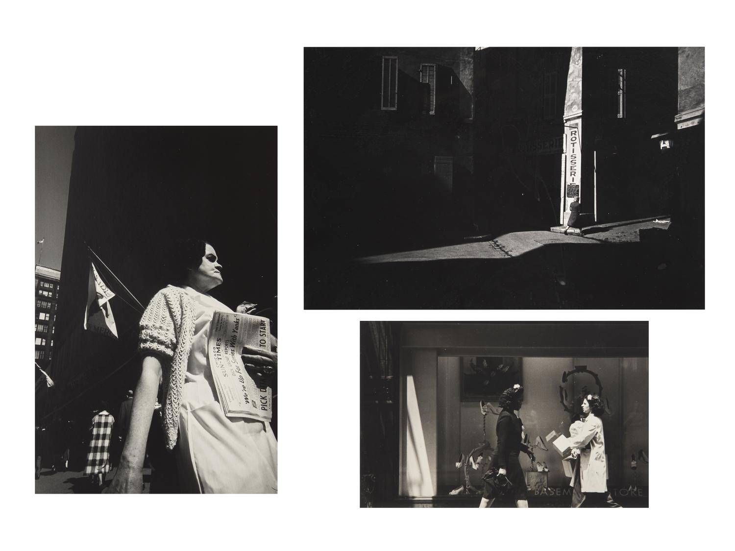 Detroit , 1942, Aix-en-Provence, 1957-1958 and Chicago, 1961 (a group of 3 works)