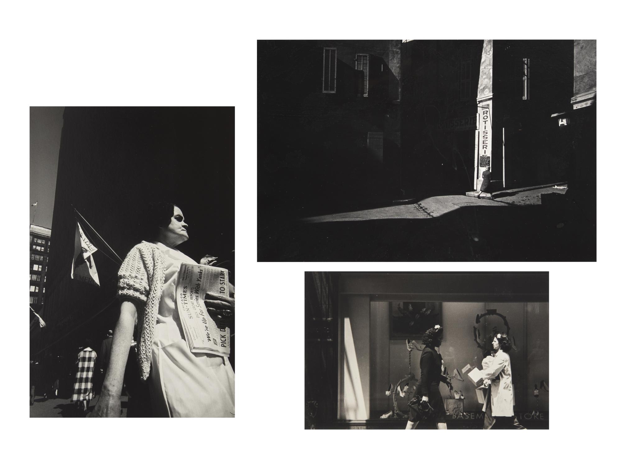 Detroit , 1942, Aix-en-Provence, 1957-1958 and Chicago, 1961 (a group of 3 works)